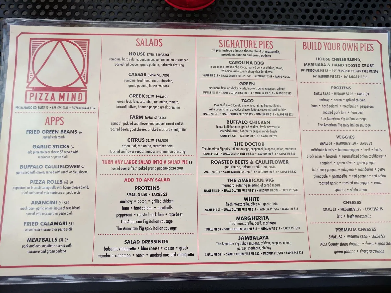 Menu 4