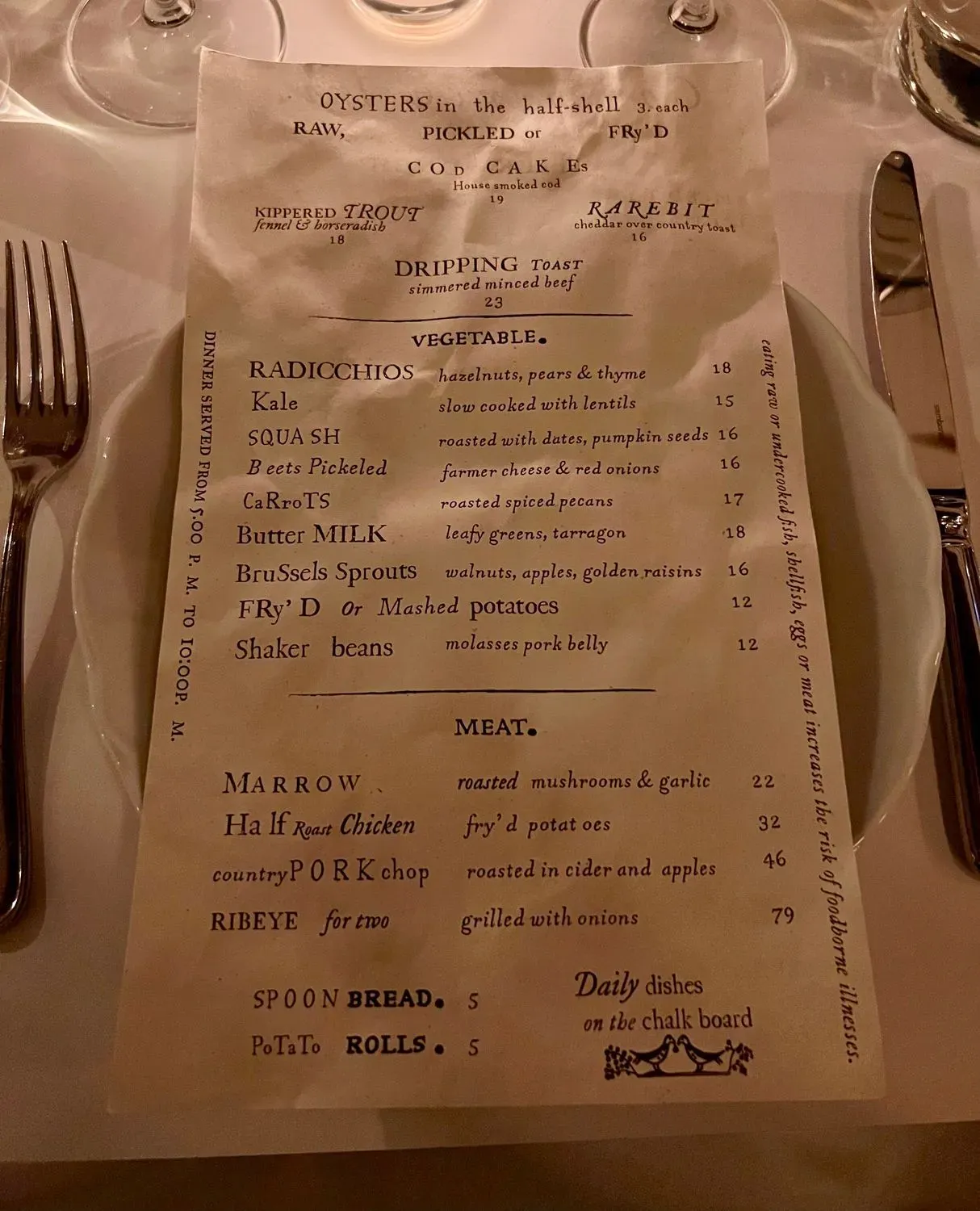 Menu 6