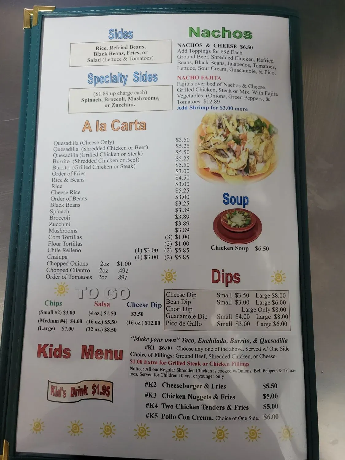 Menu 4