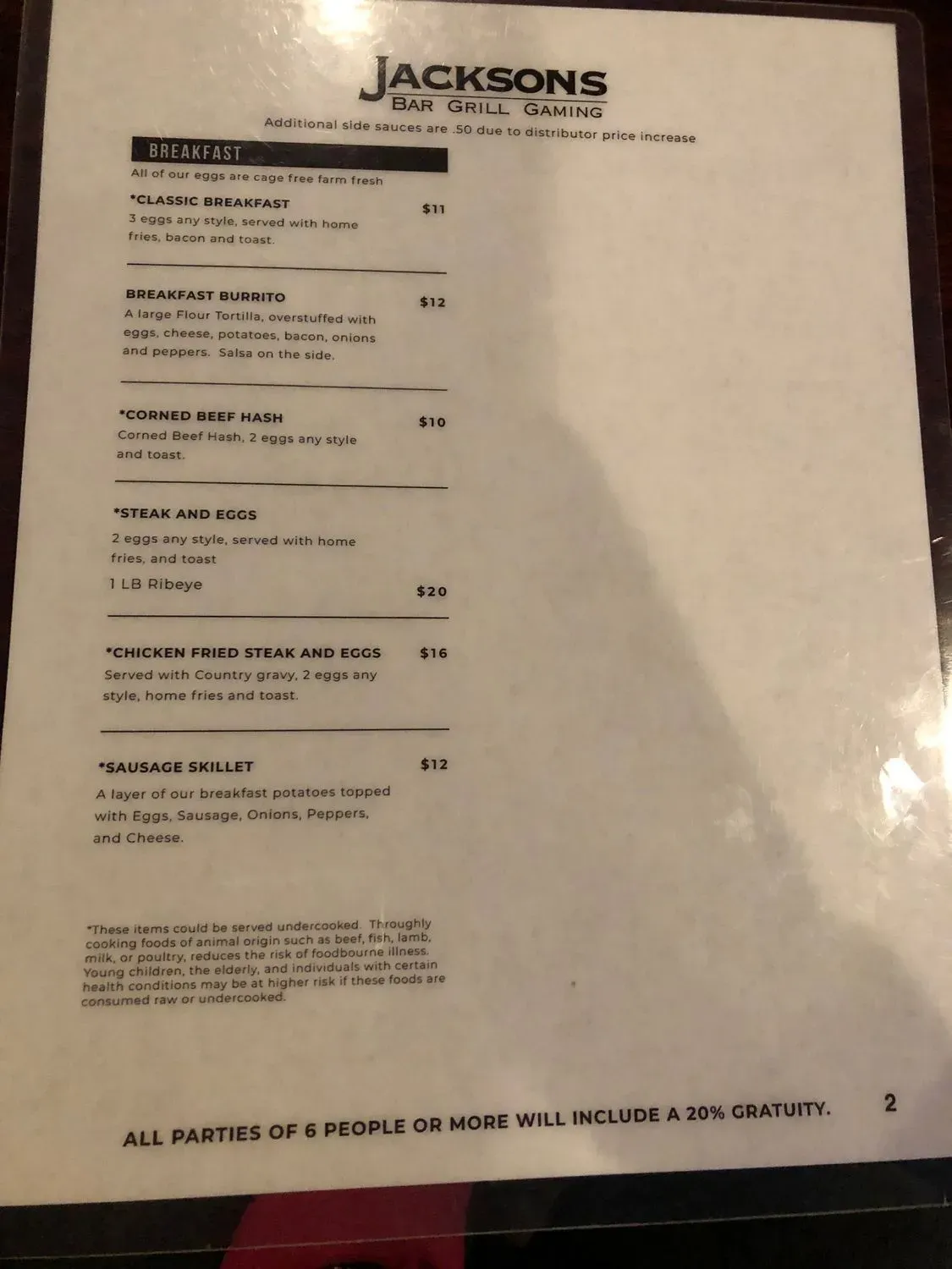 Menu 4