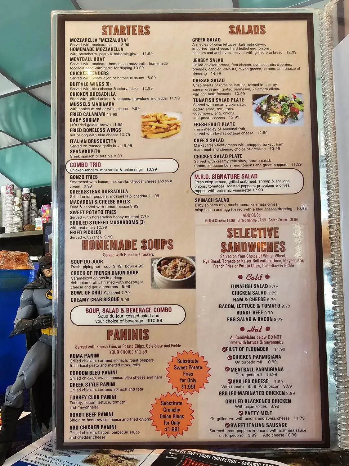 Menu 3