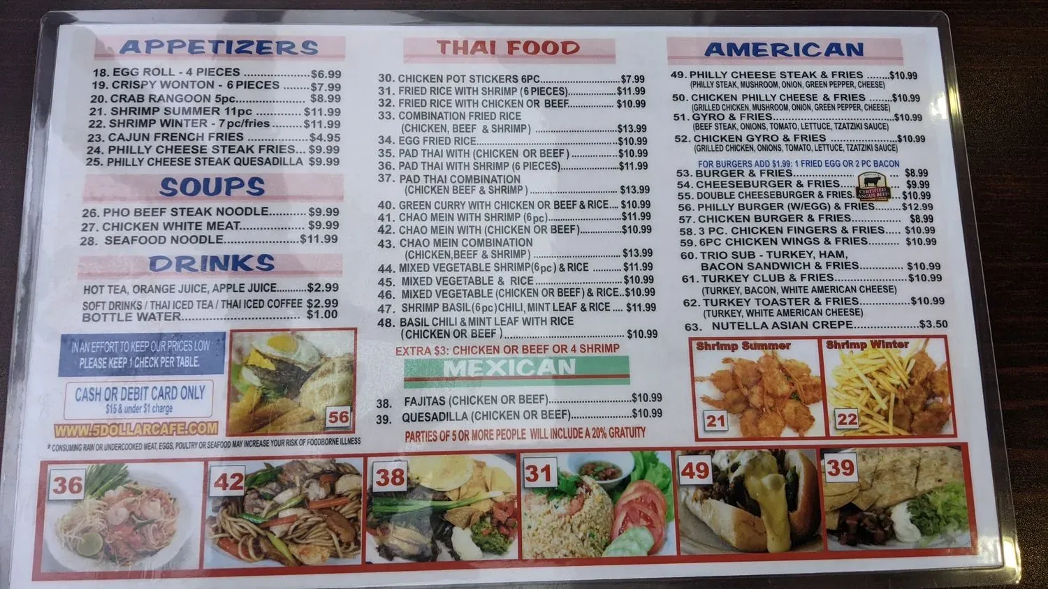 Menu 6