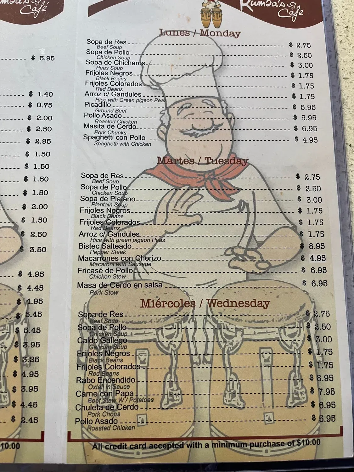 Menu 3