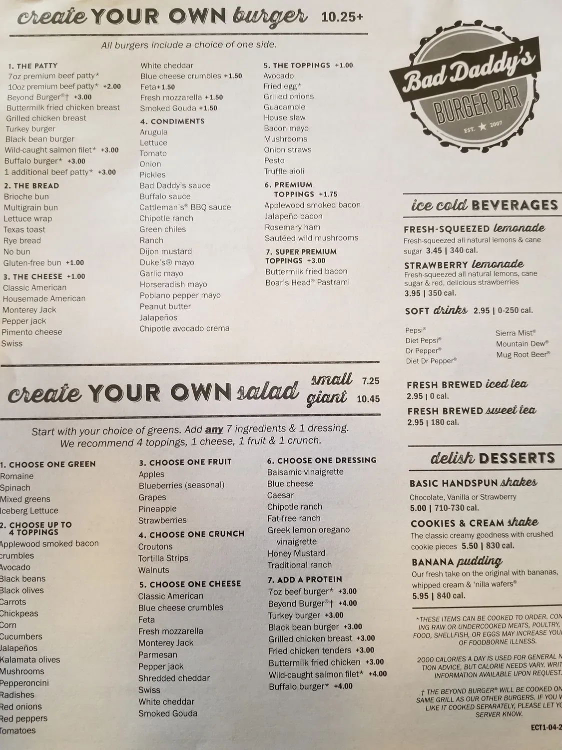 Menu 4