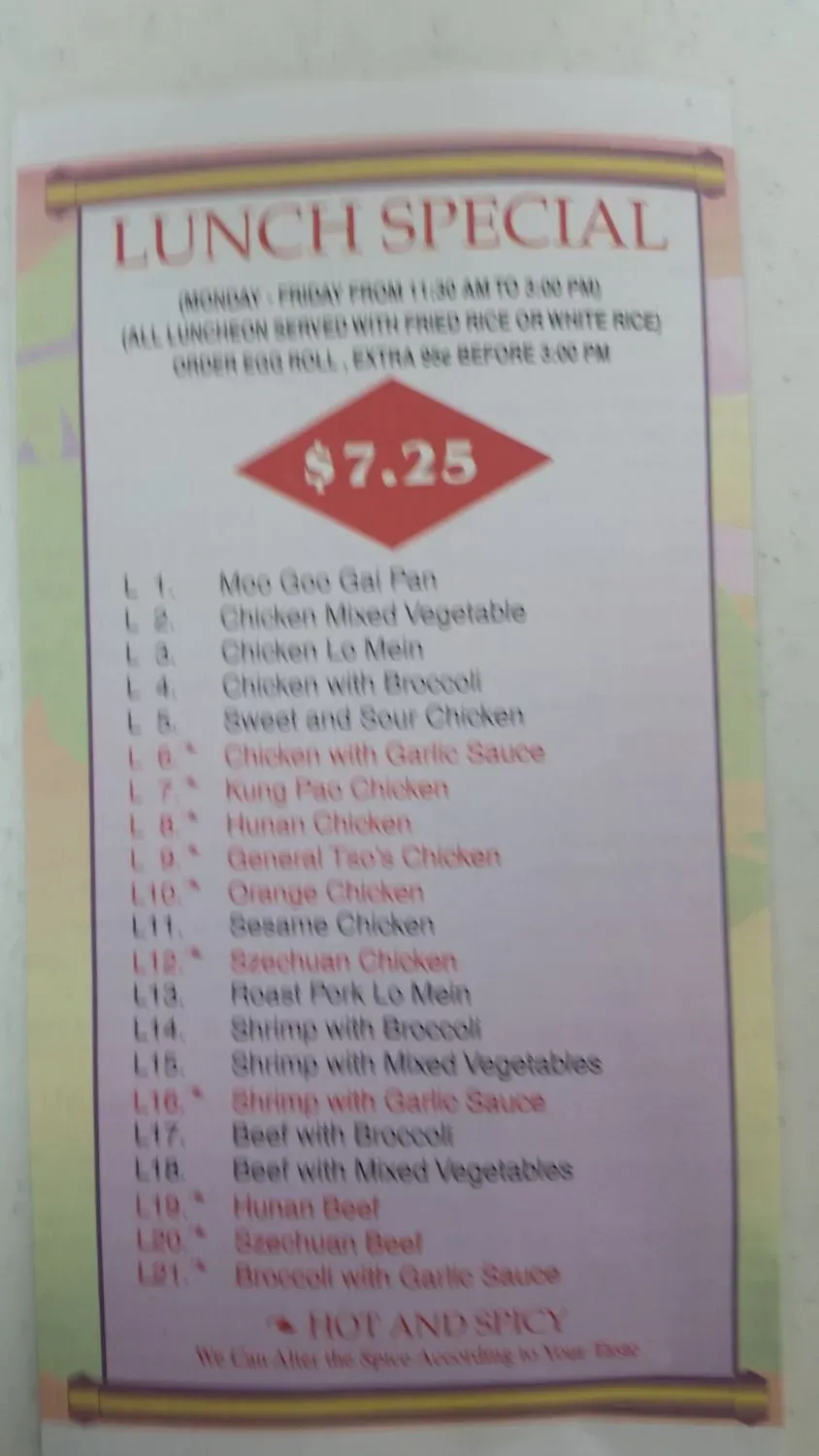 Menu 6