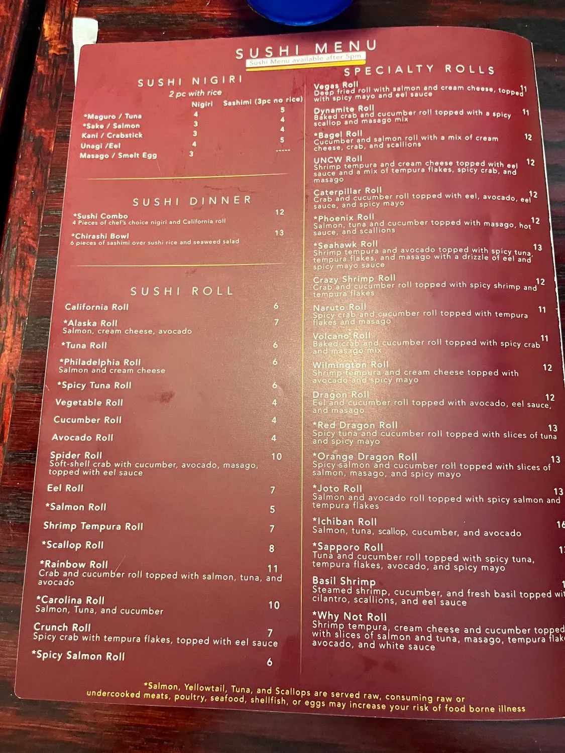 Menu 3