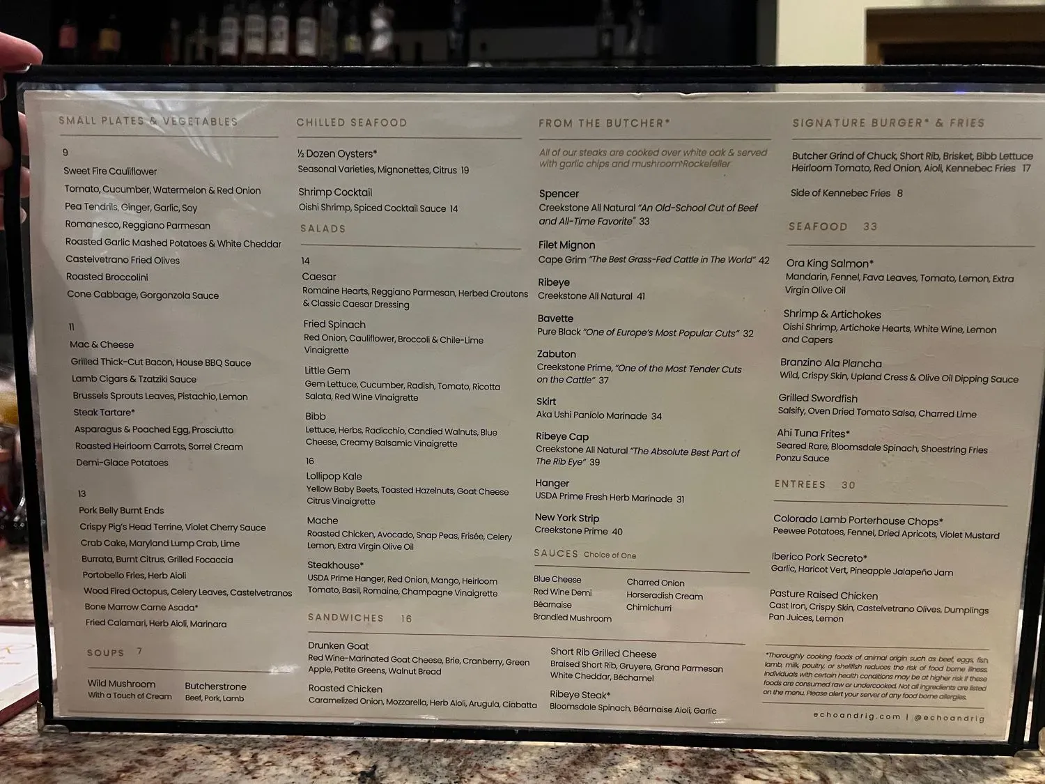 Menu 6