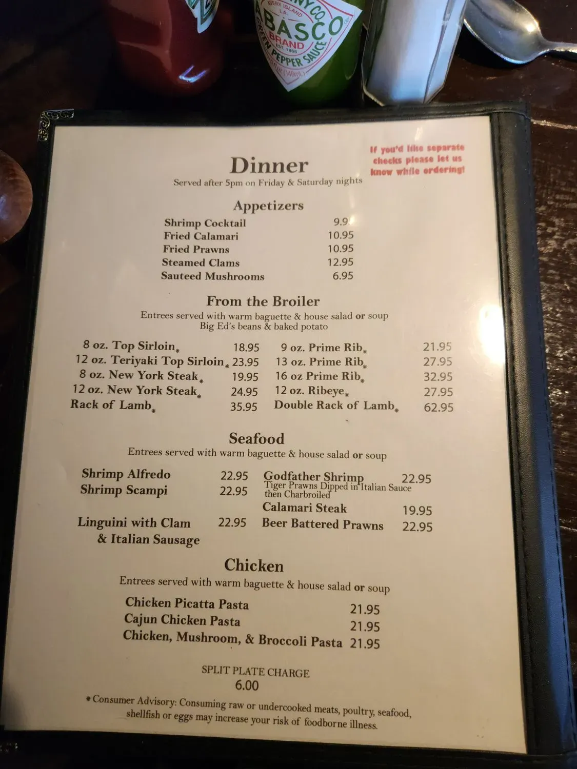 Menu 6