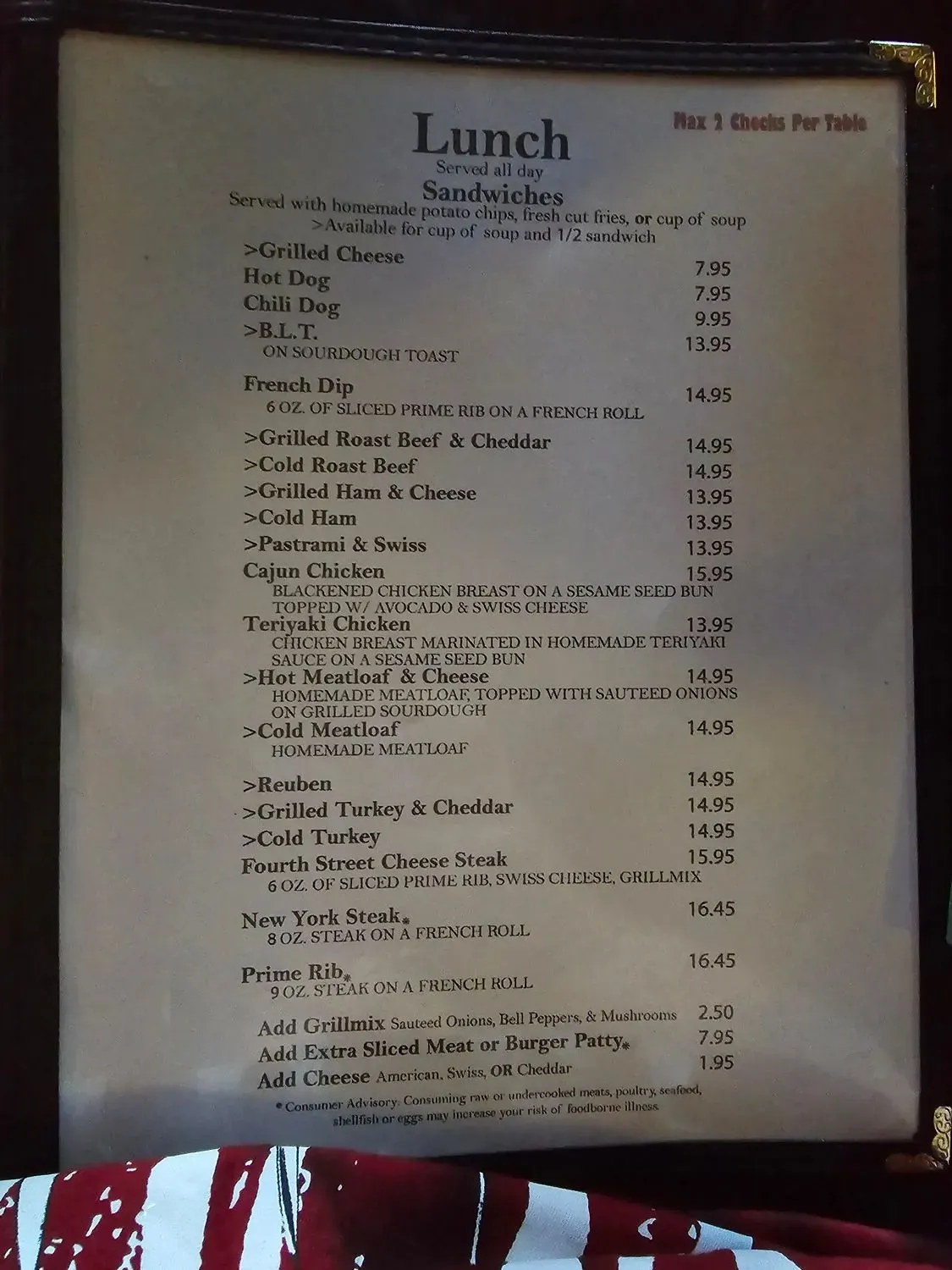 Menu 3