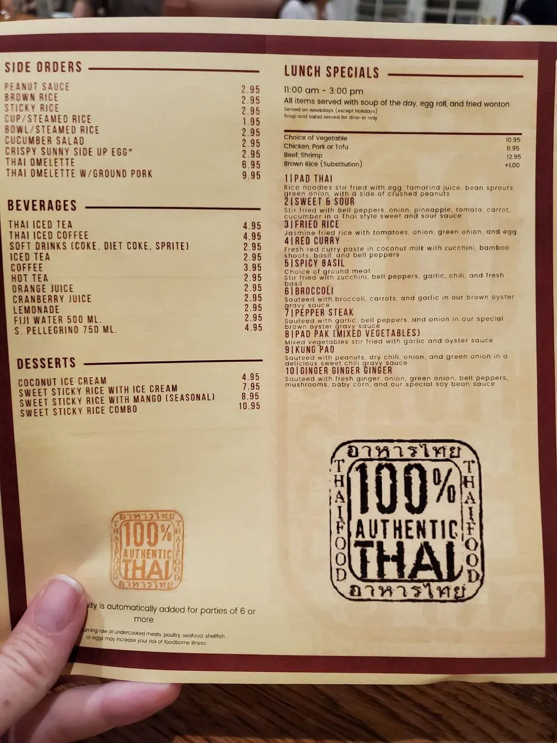 Menu 6