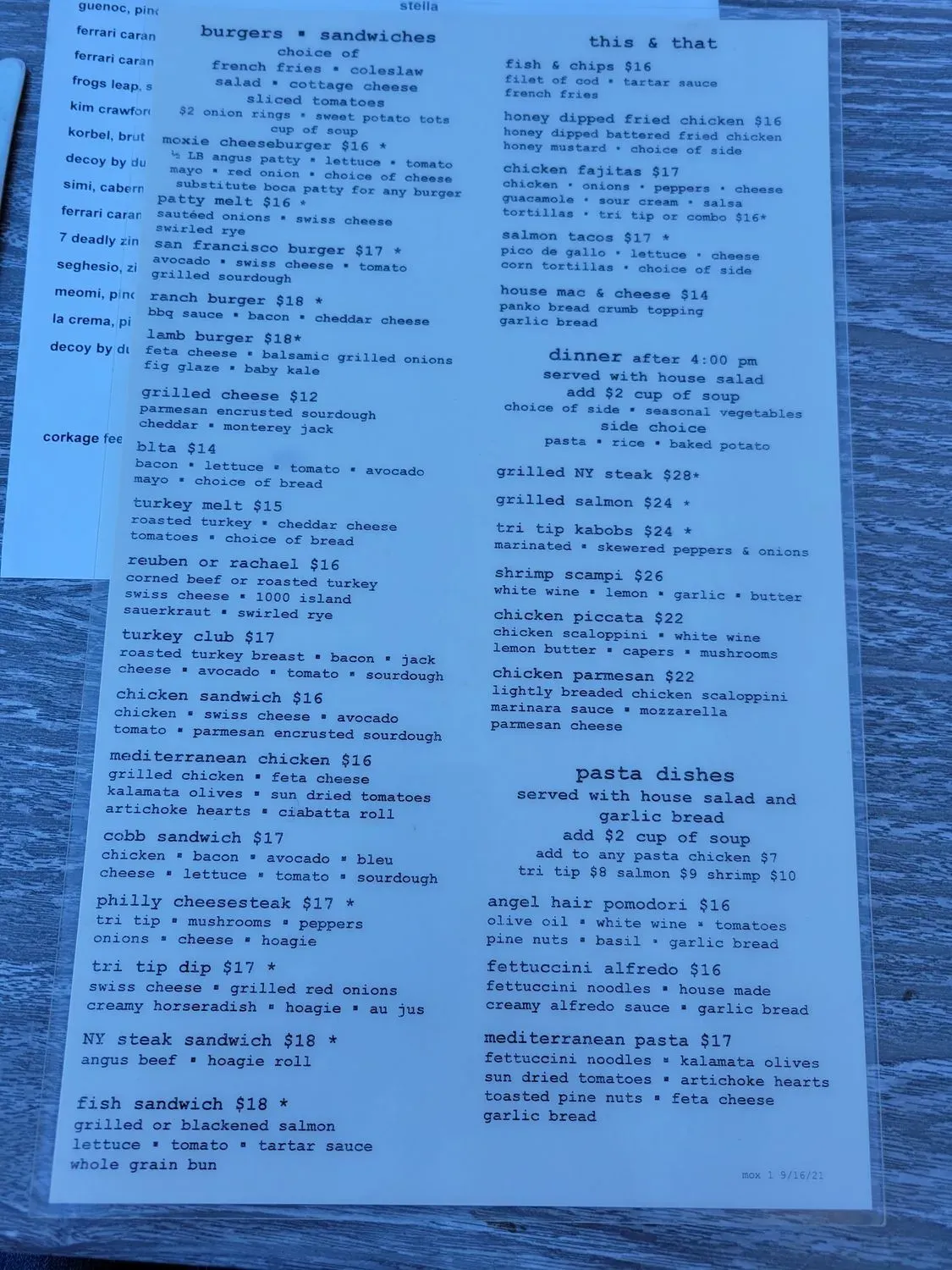 Menu 3