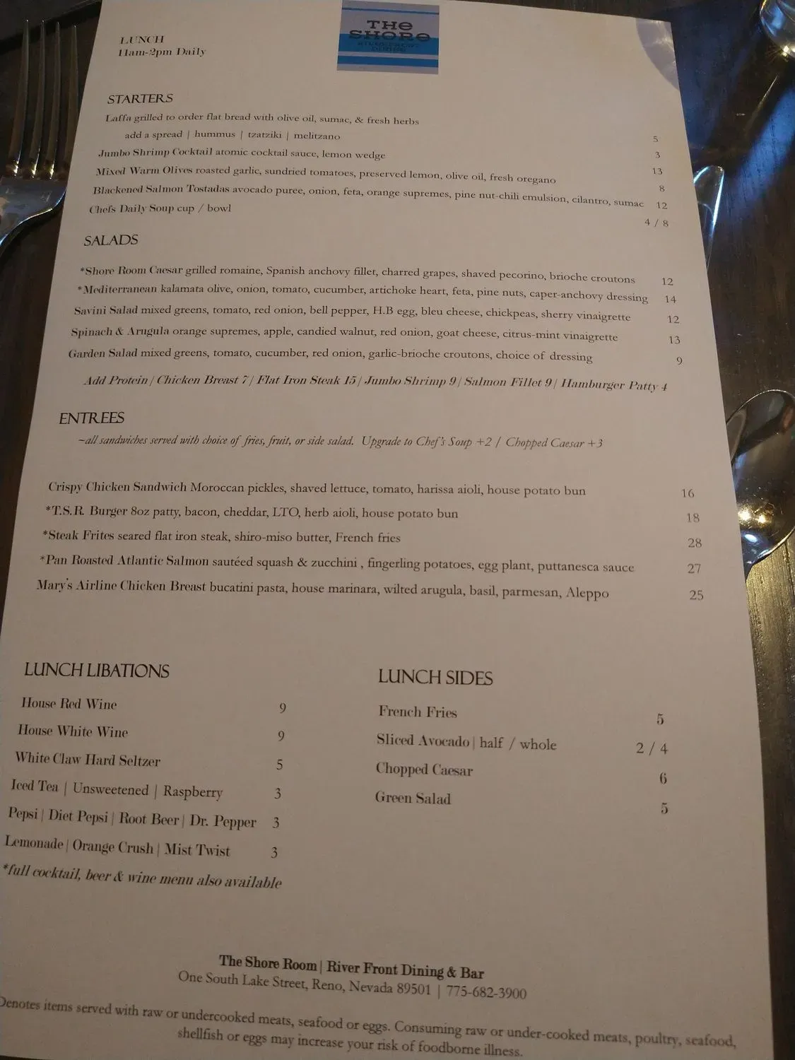 Menu 6