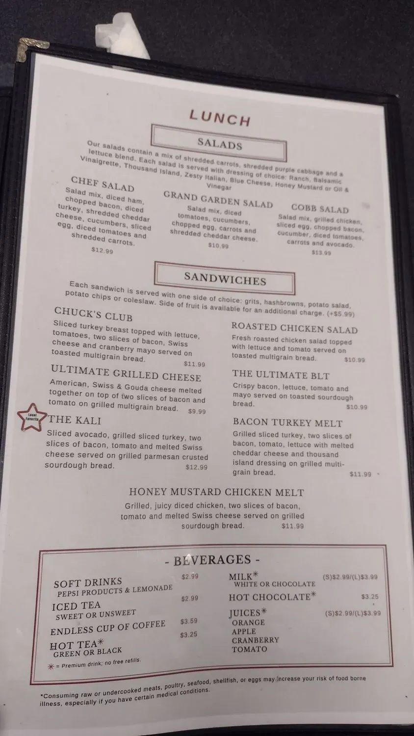 Menu 4