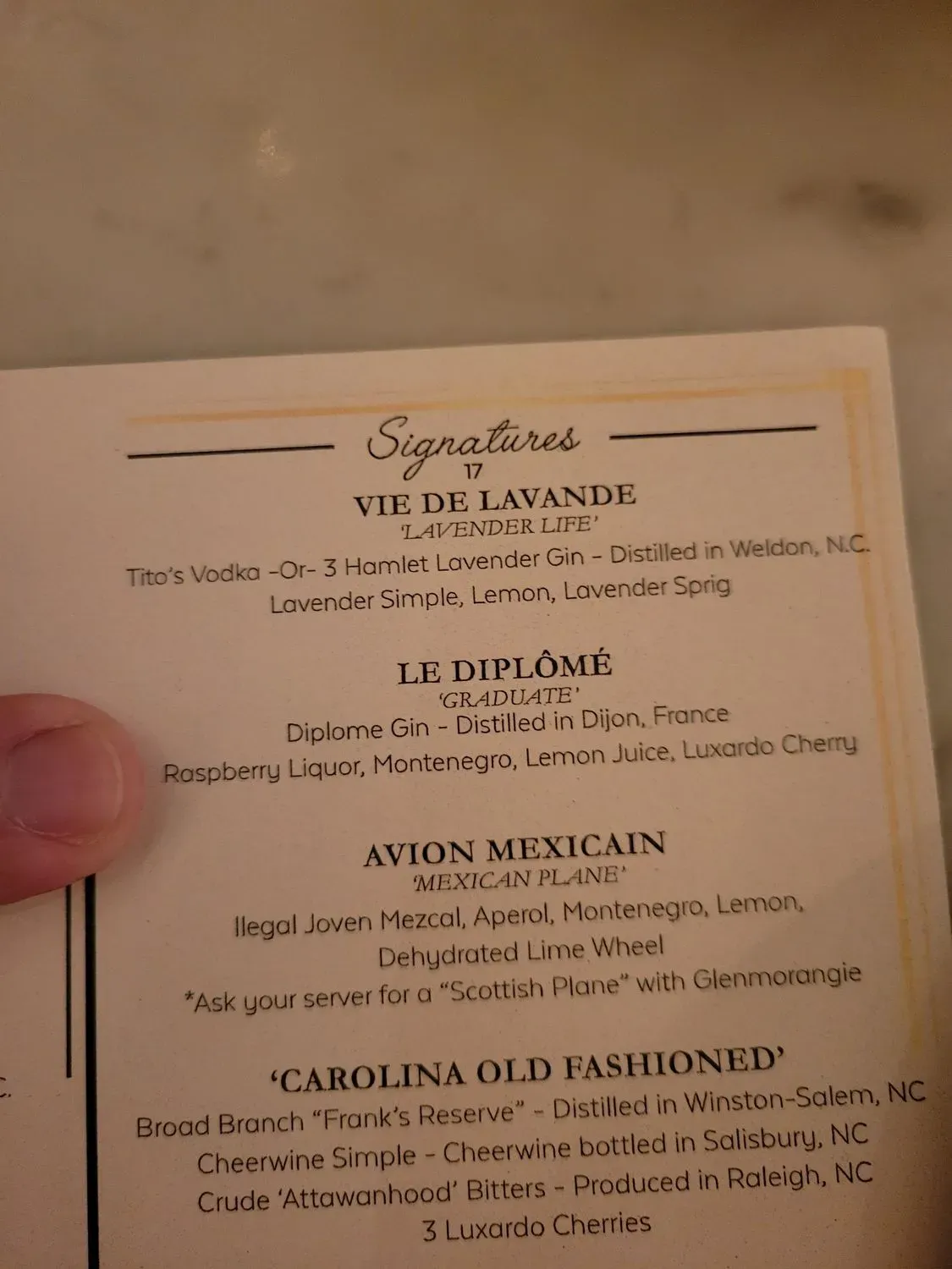 Menu 6