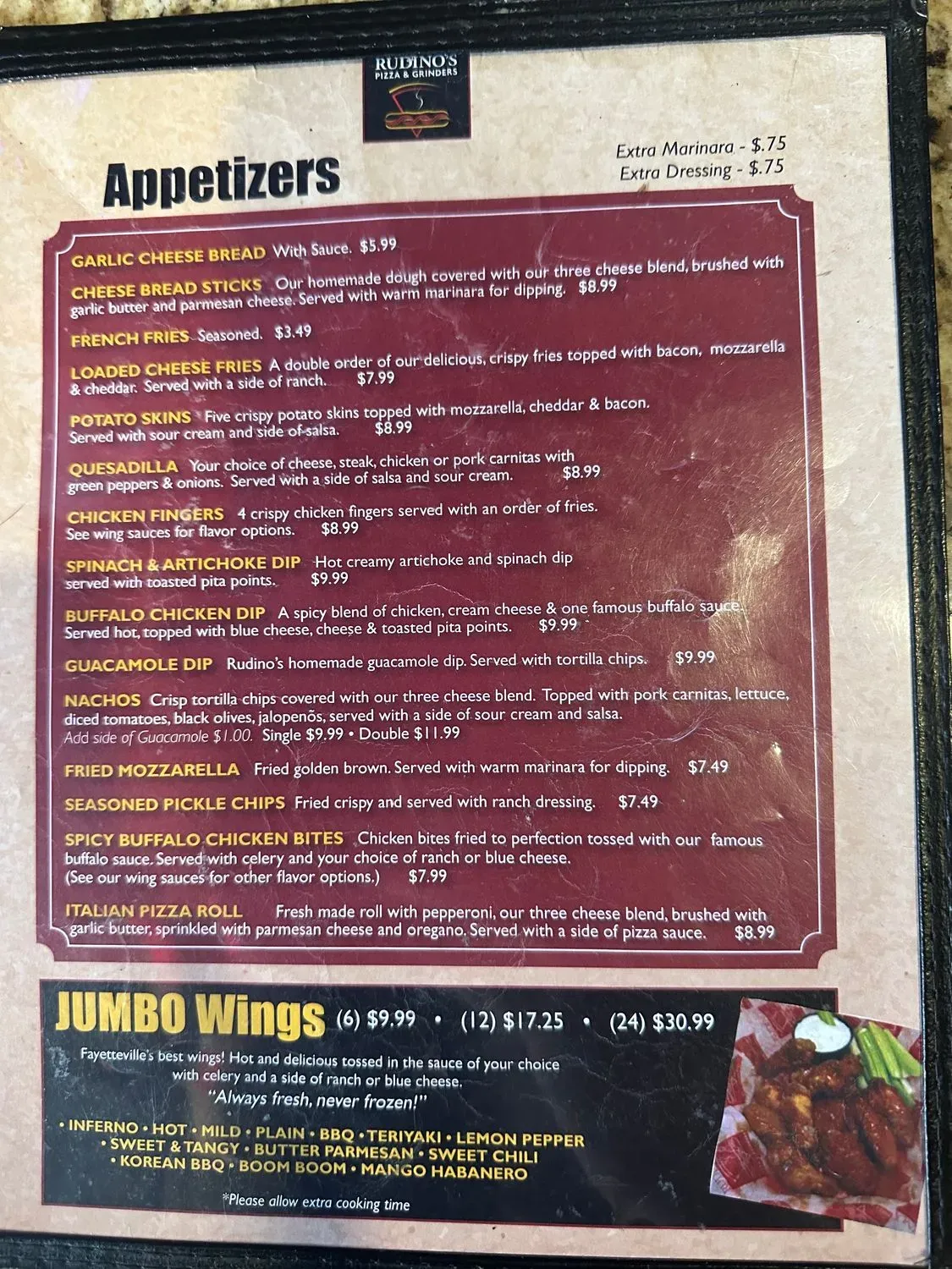 Menu 3