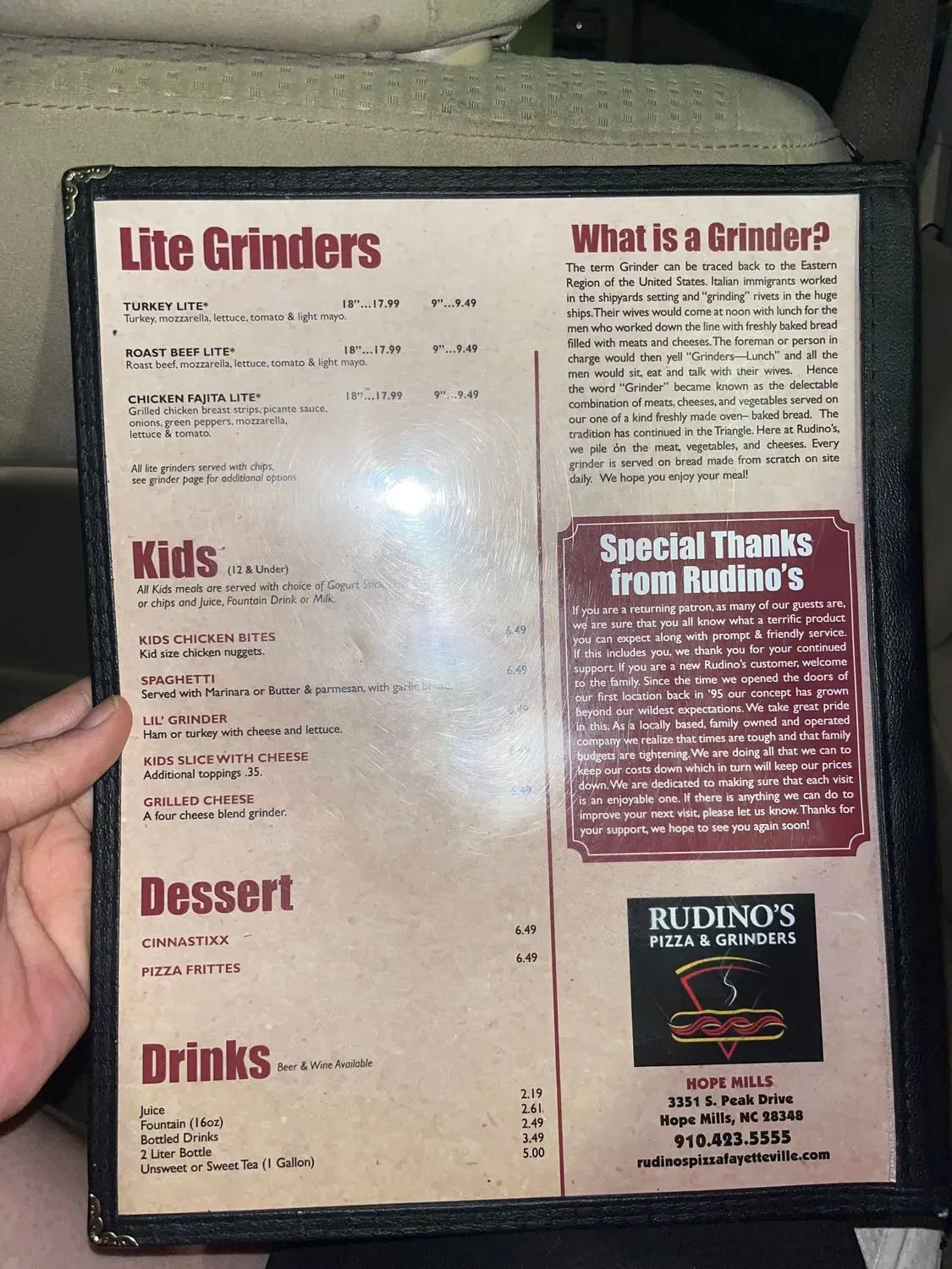 Menu 4