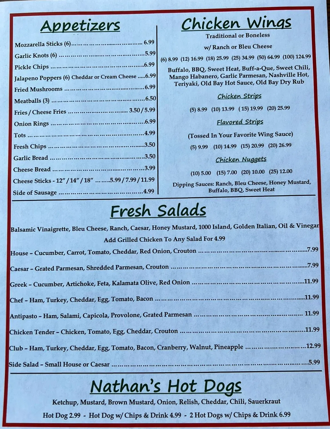 Menu 3