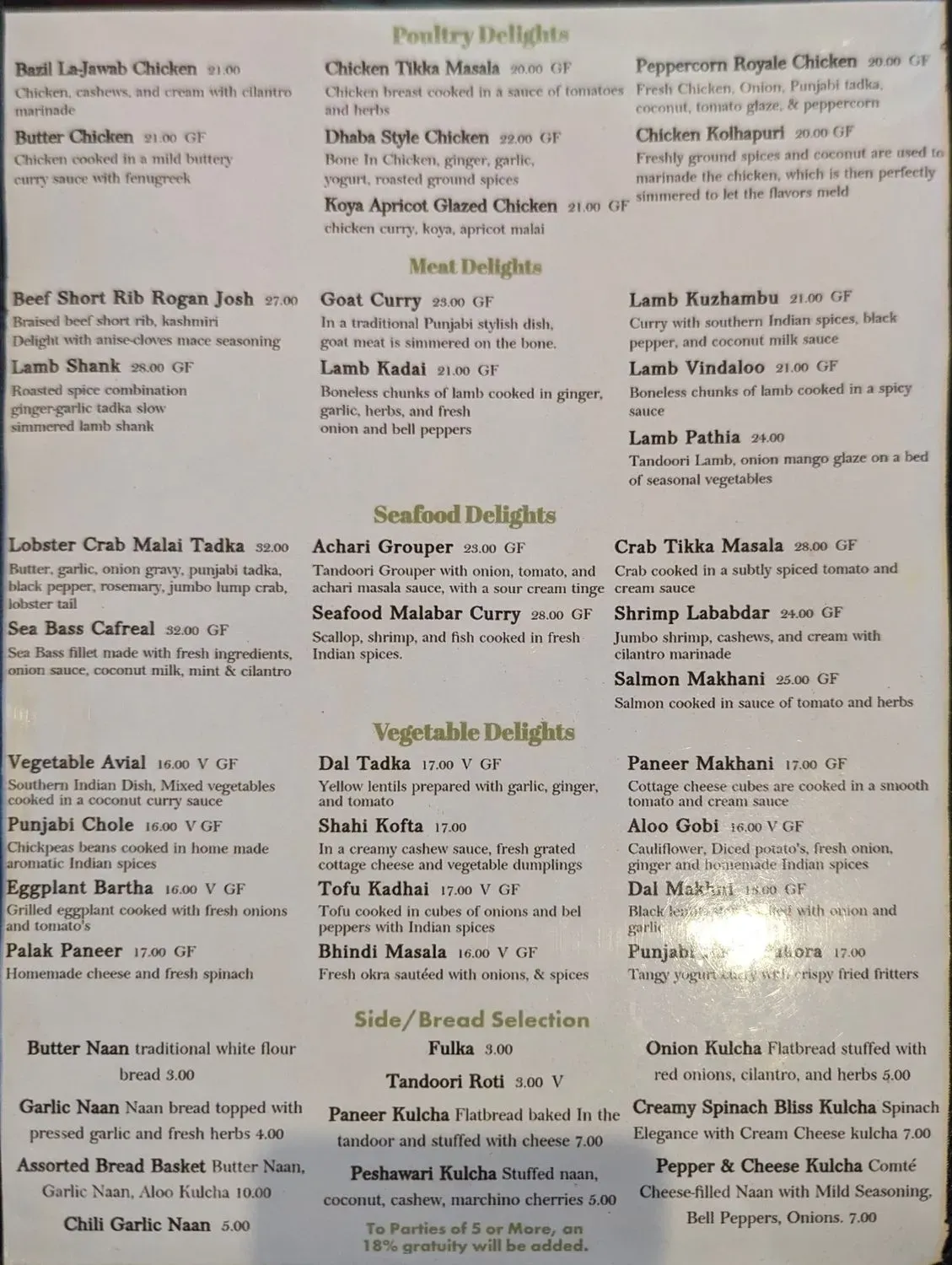 Menu 3