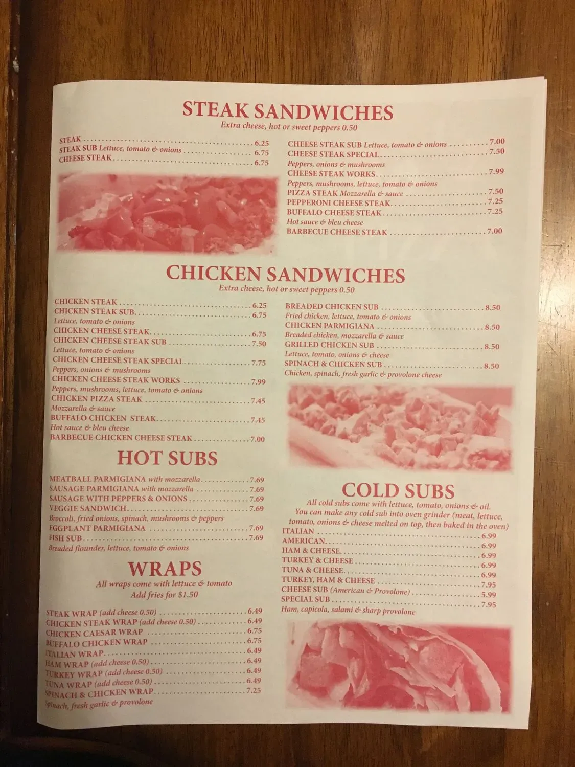 Menu 4