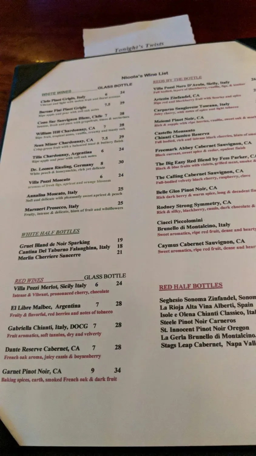 Menu 4