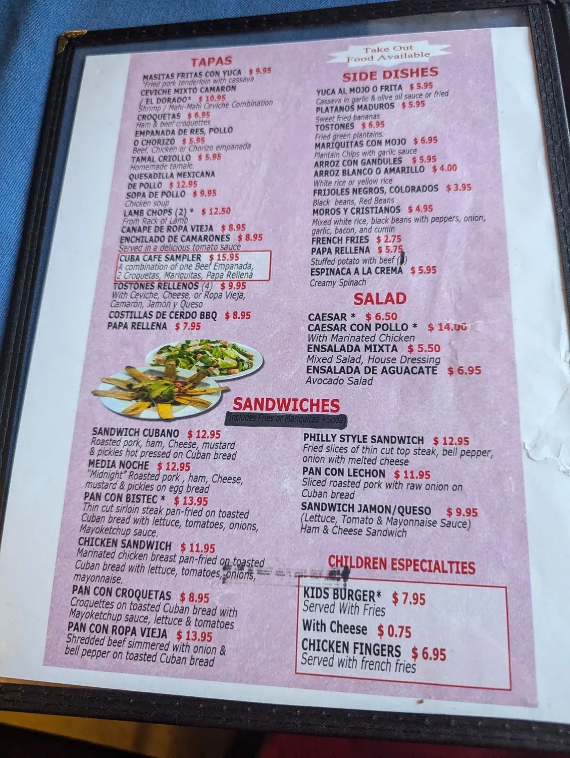 Menu 6