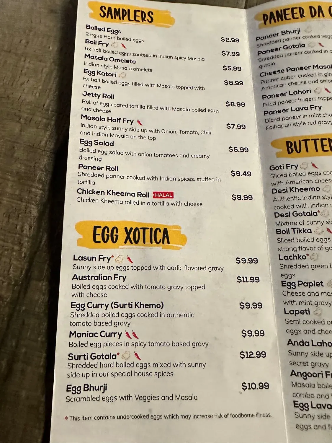 Menu 4