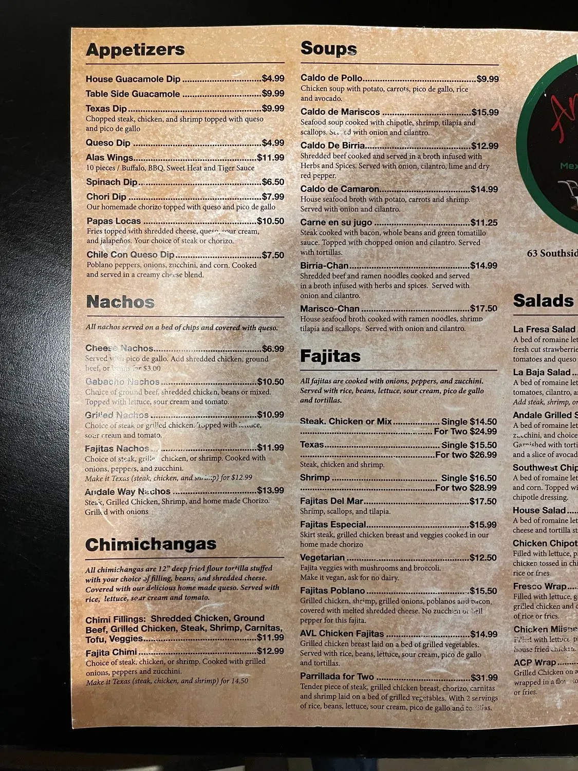 Menu 6