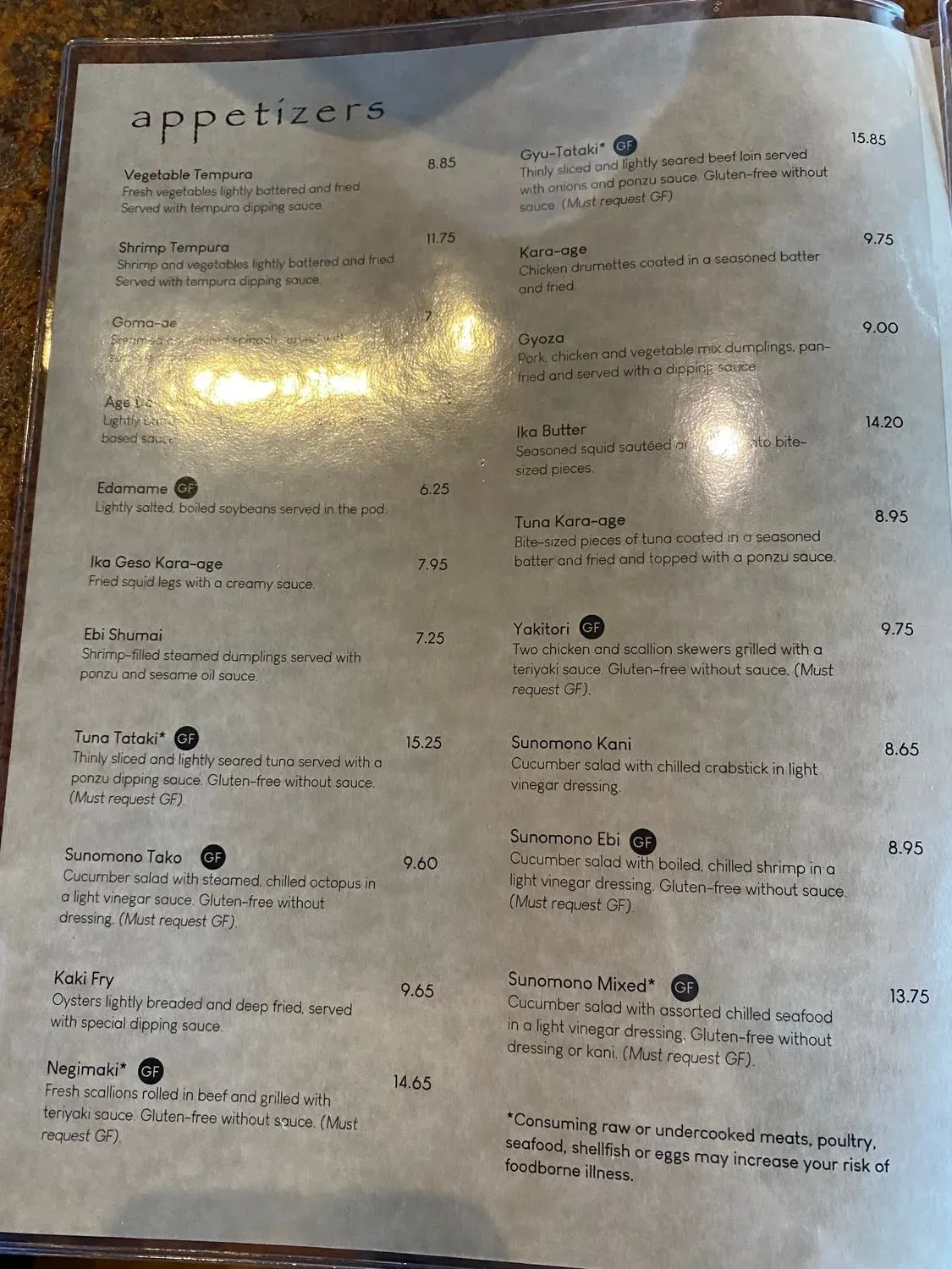 Menu 4