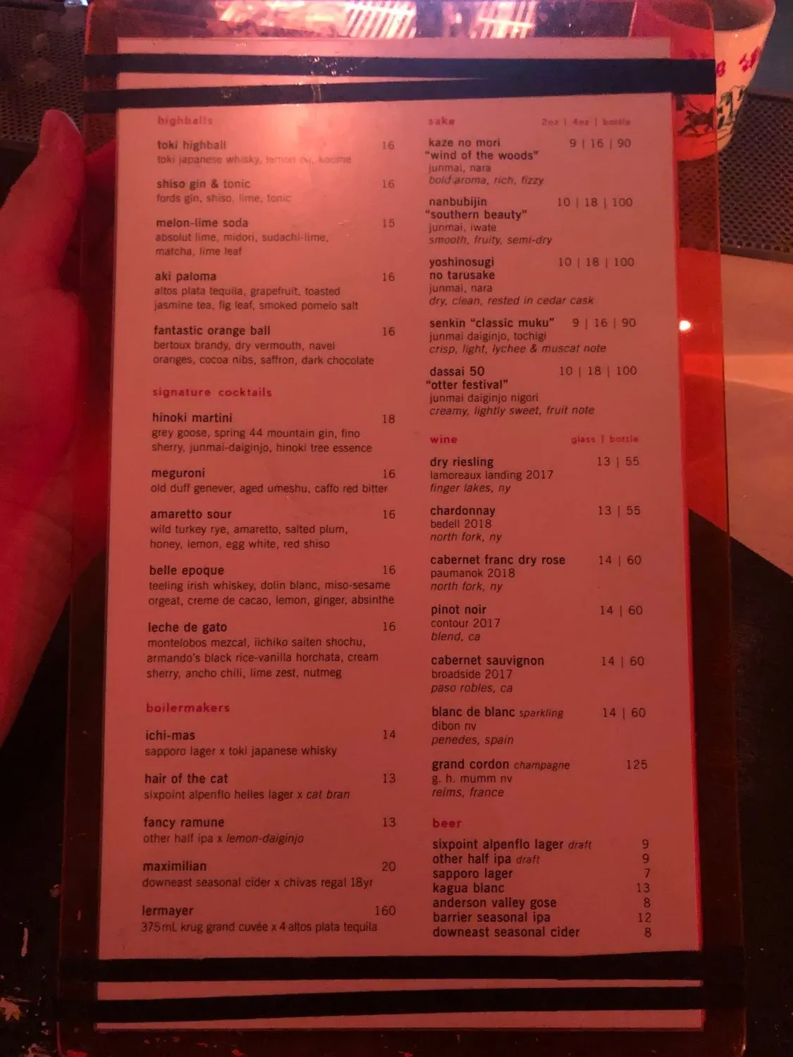 Menu 4