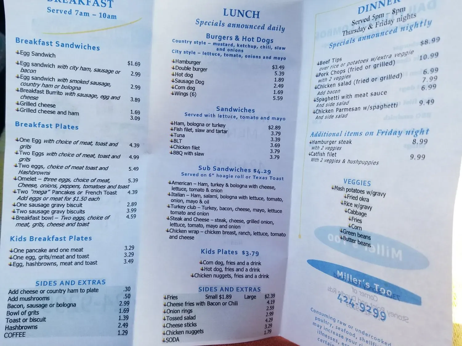 Menu 3