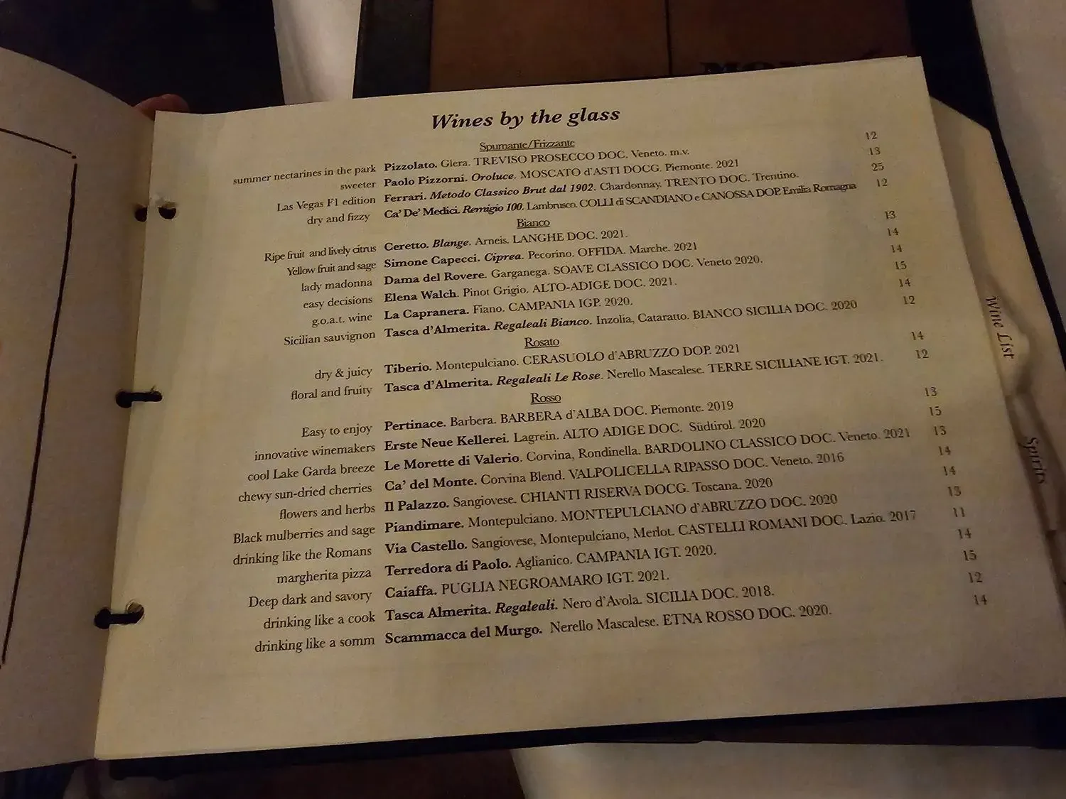 Menu 4