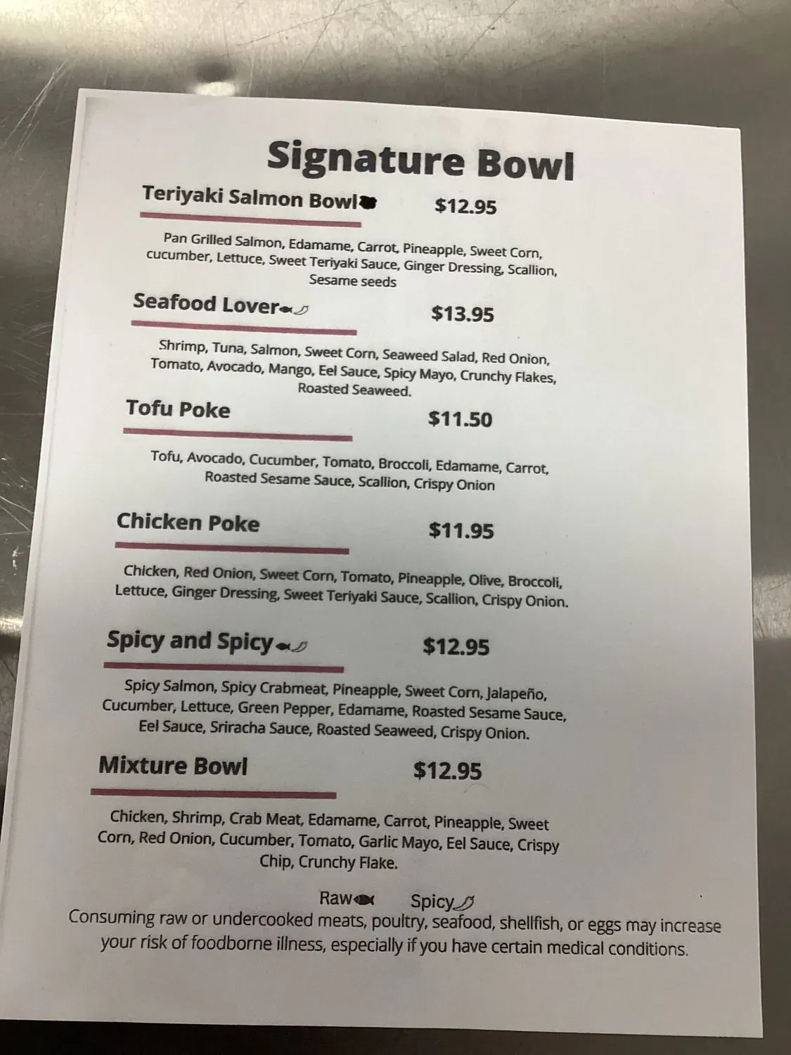 Menu 4