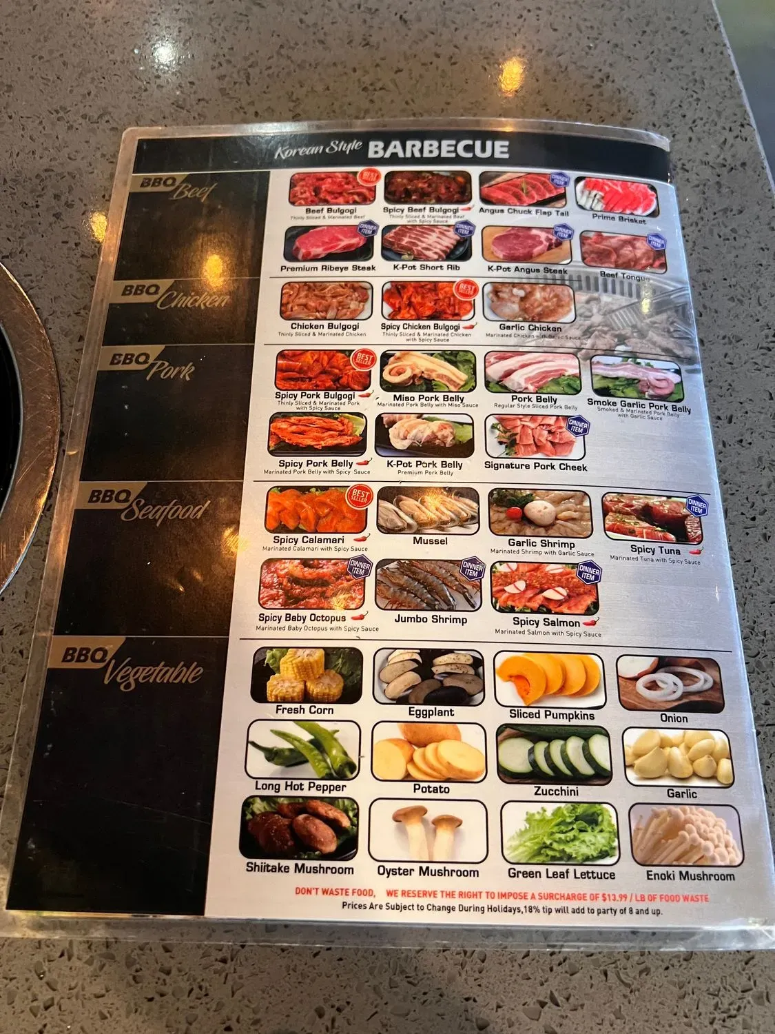 Menu 4