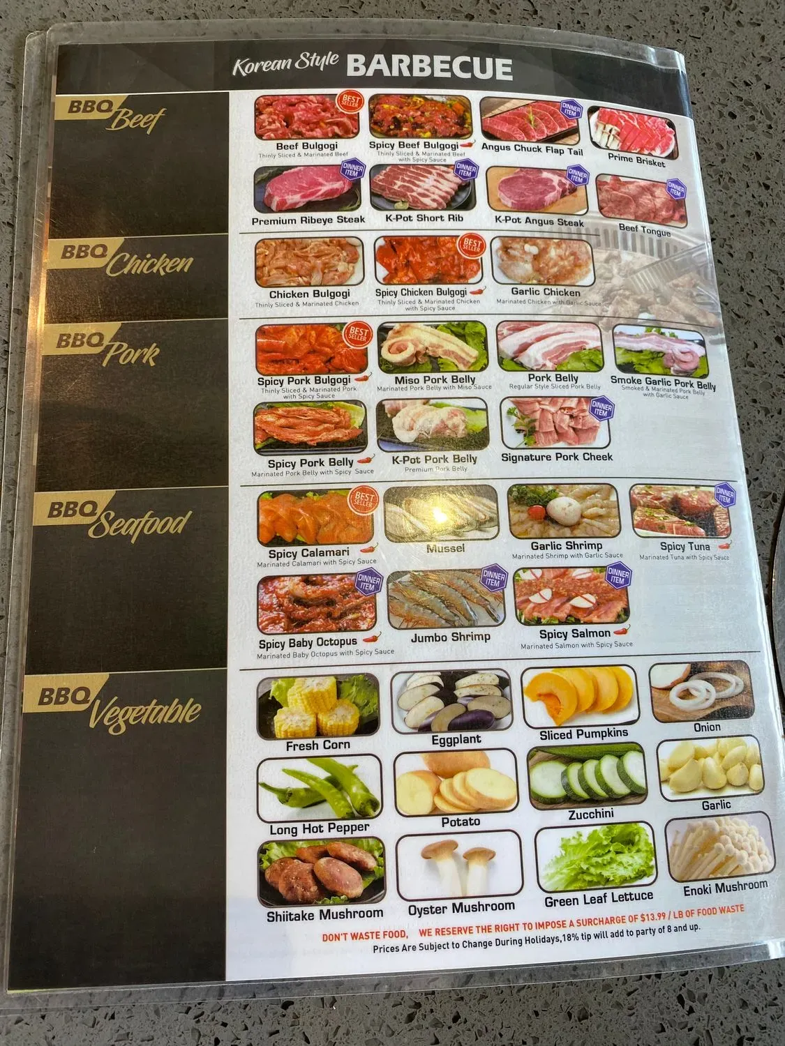 Menu 6