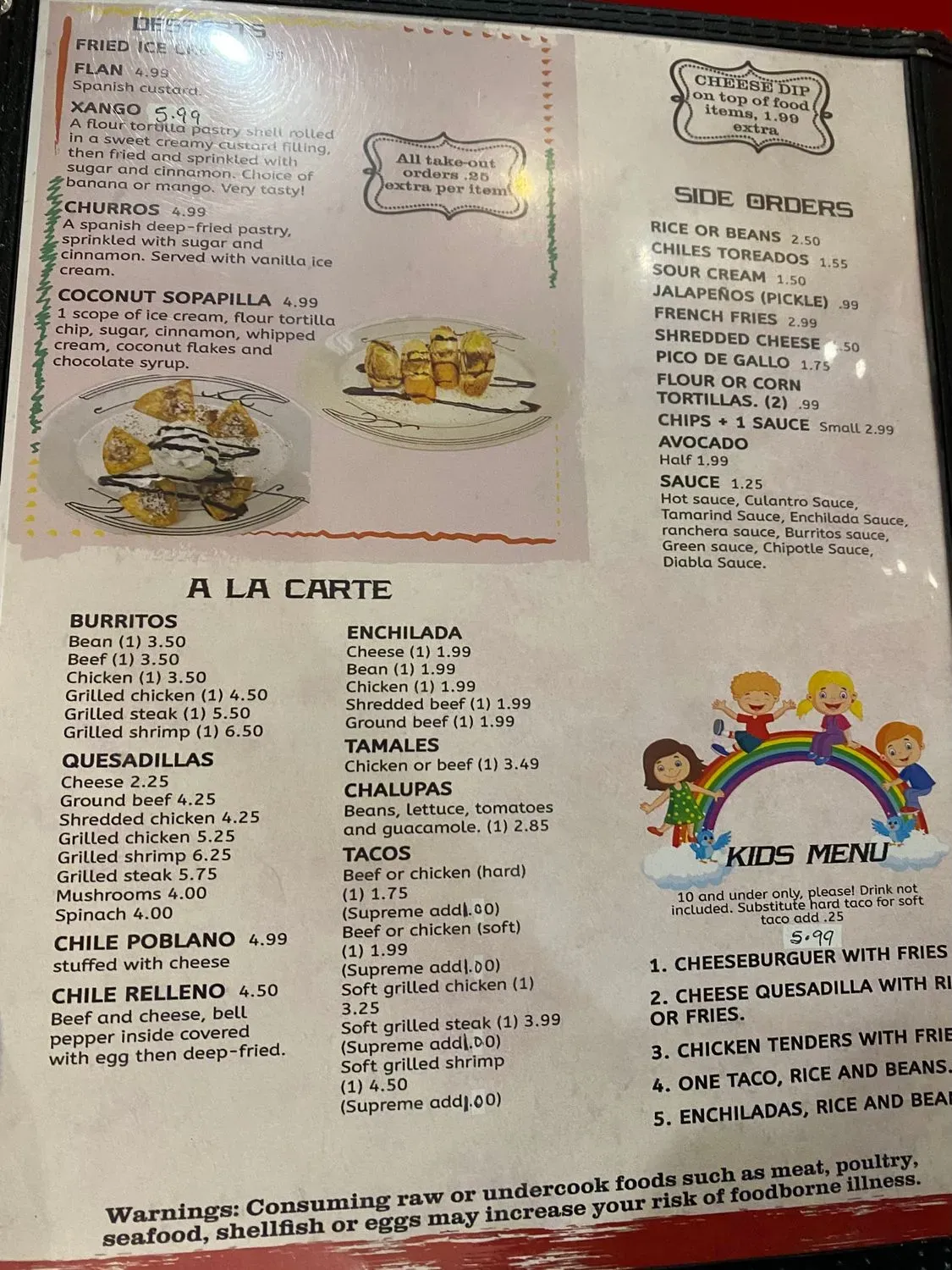 Menu 6