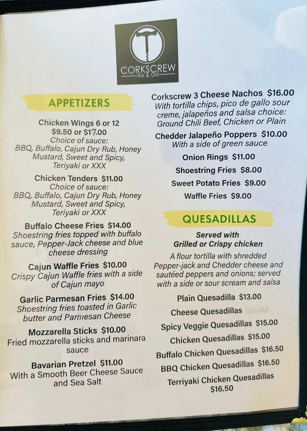 Menu 3