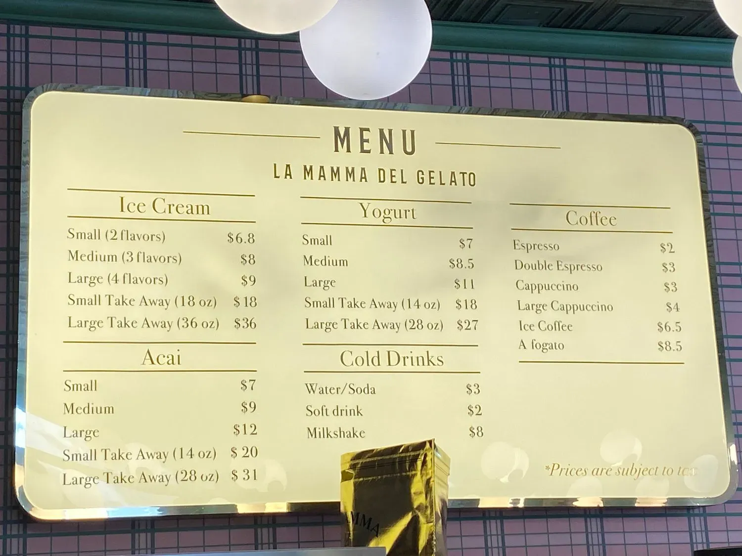 Menu 4