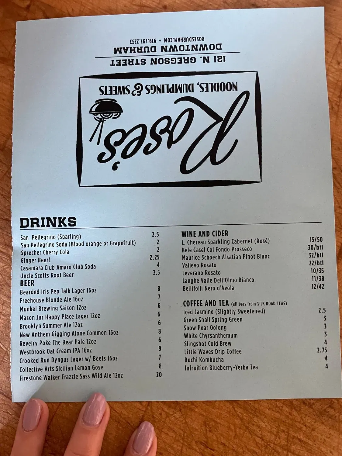 Menu 4