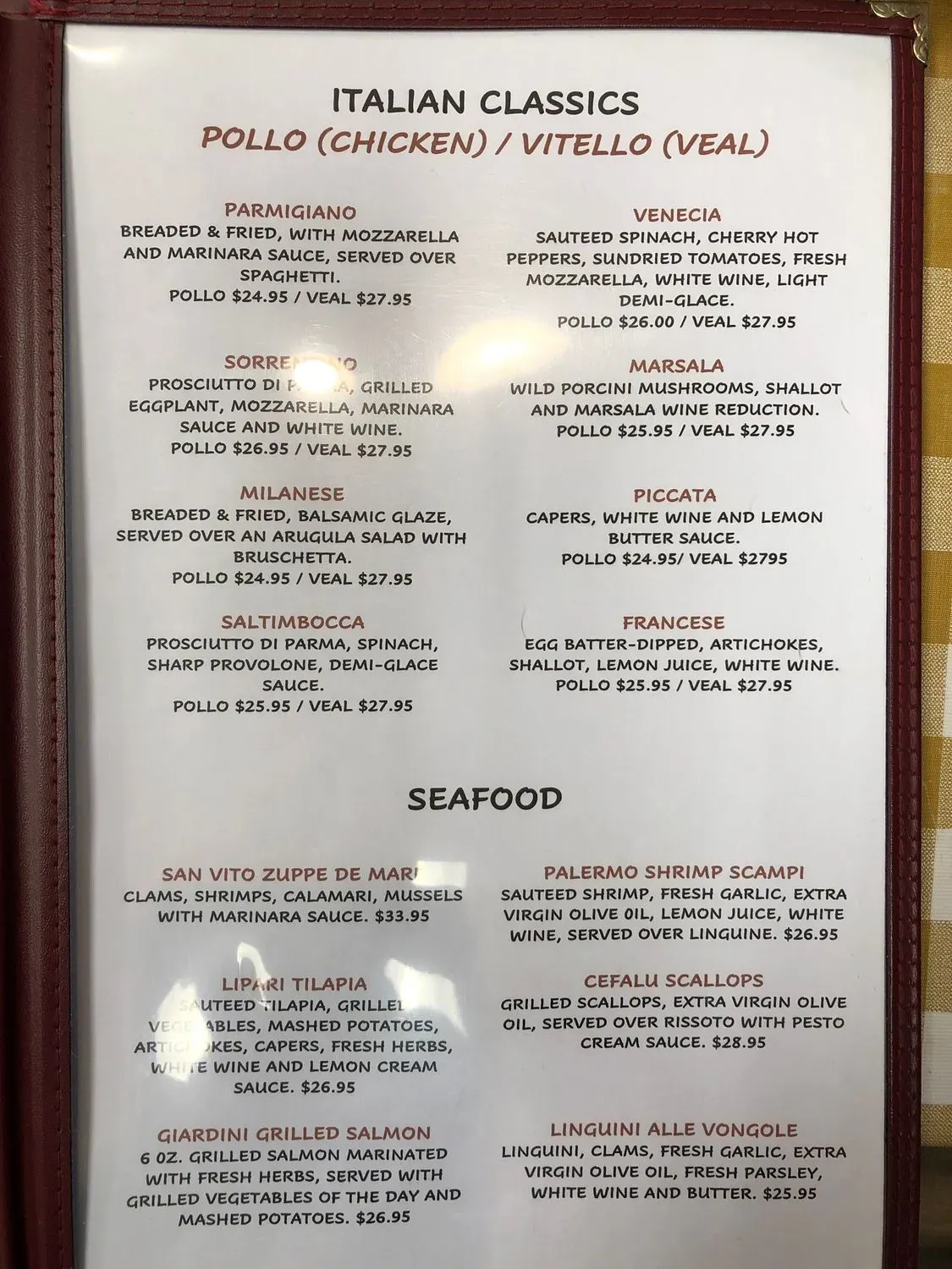 Menu 4