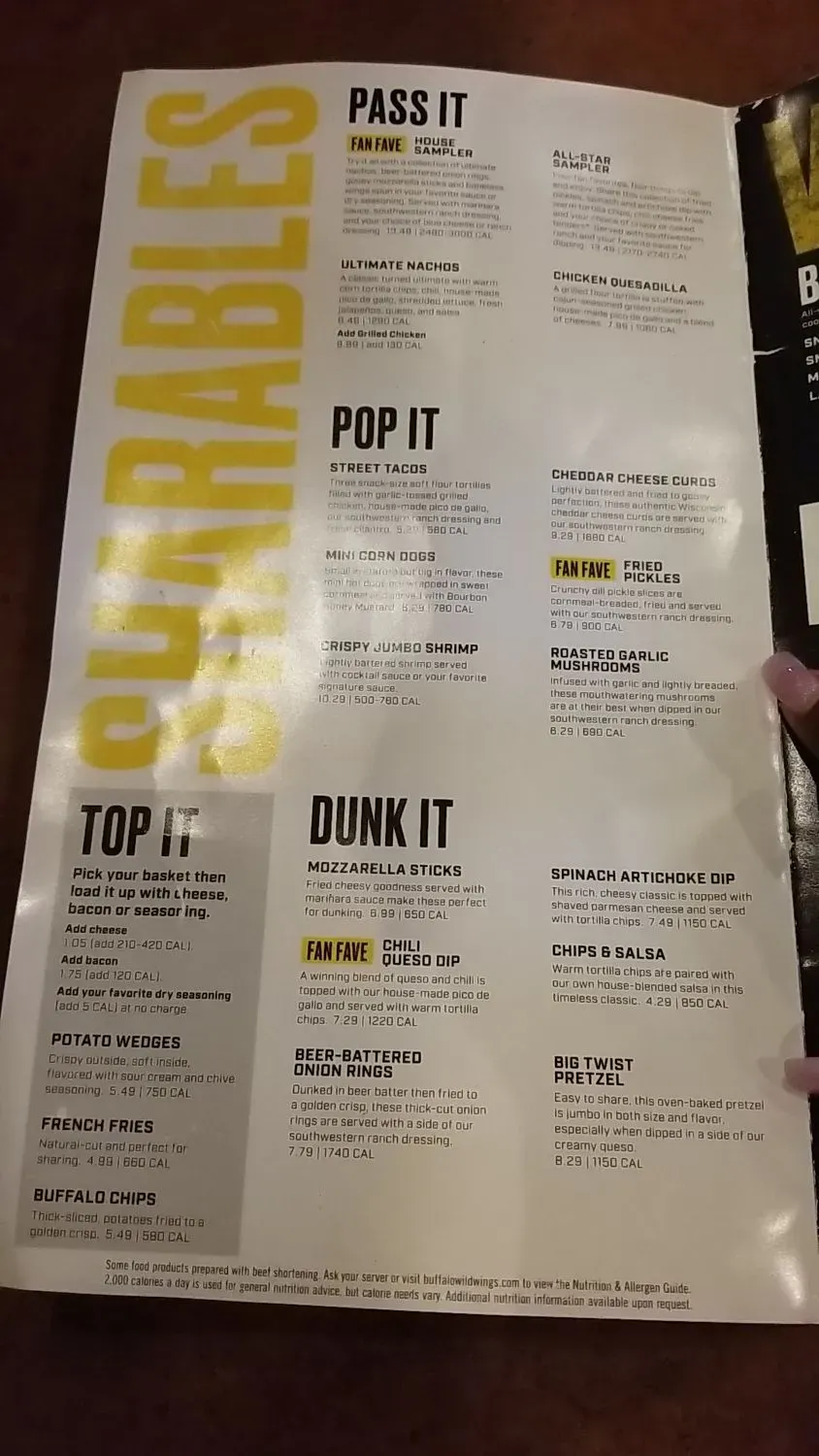 Menu 3