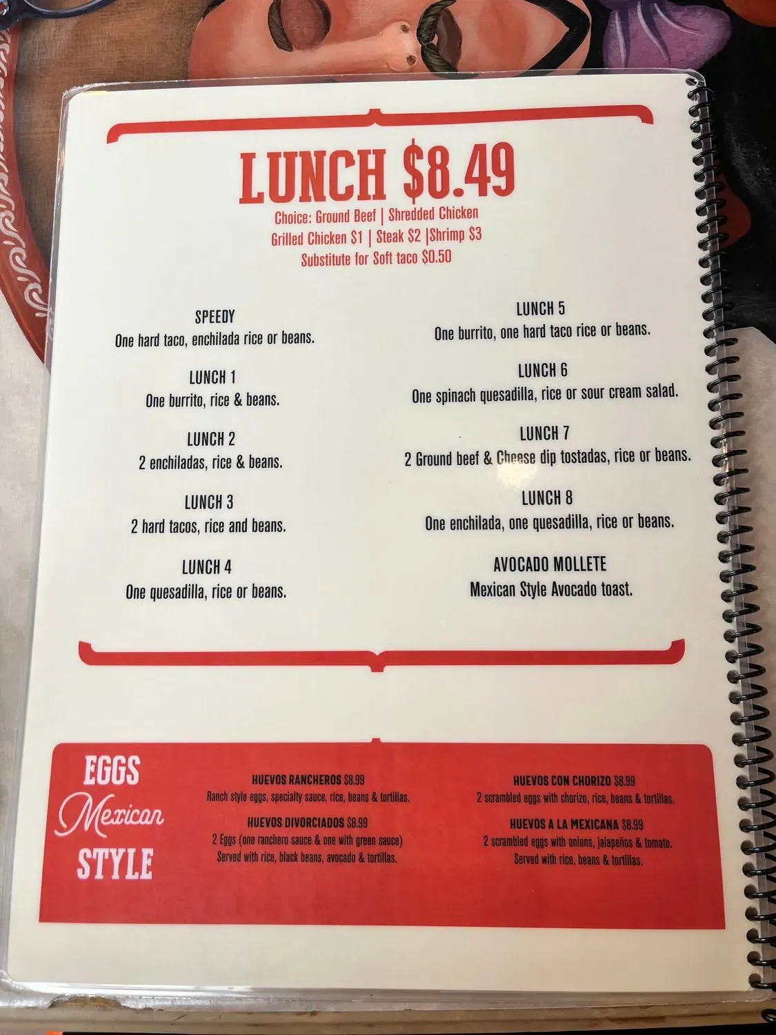 Menu 6