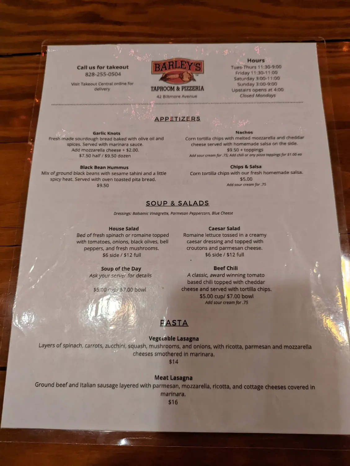 Menu 6