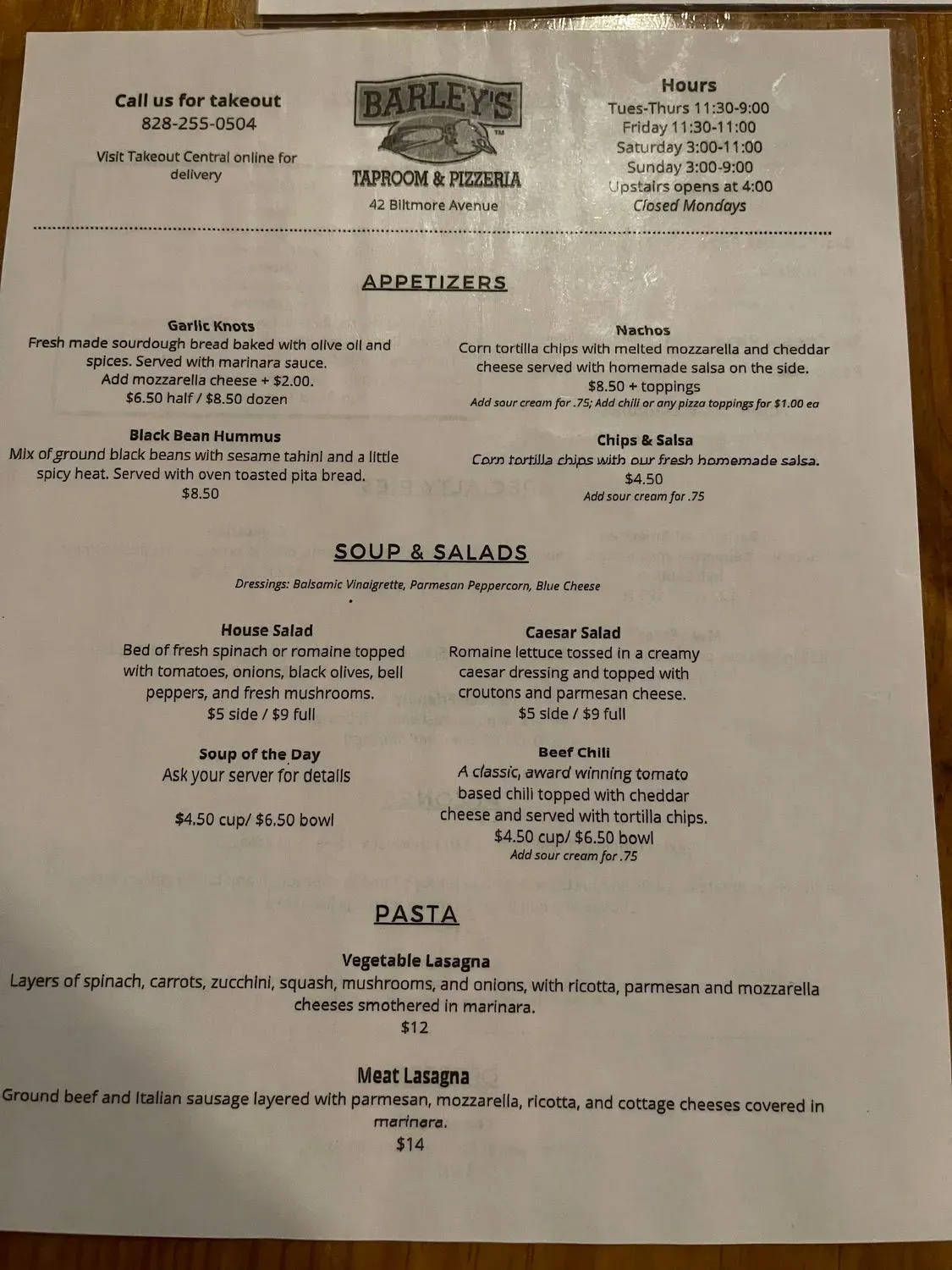 Menu 4