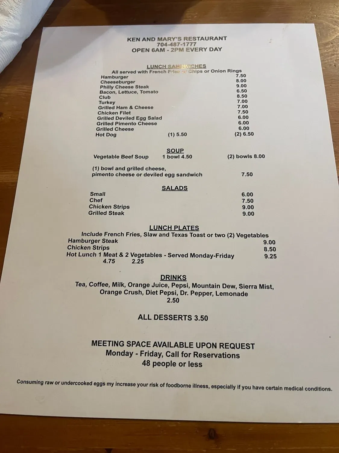 Menu 3