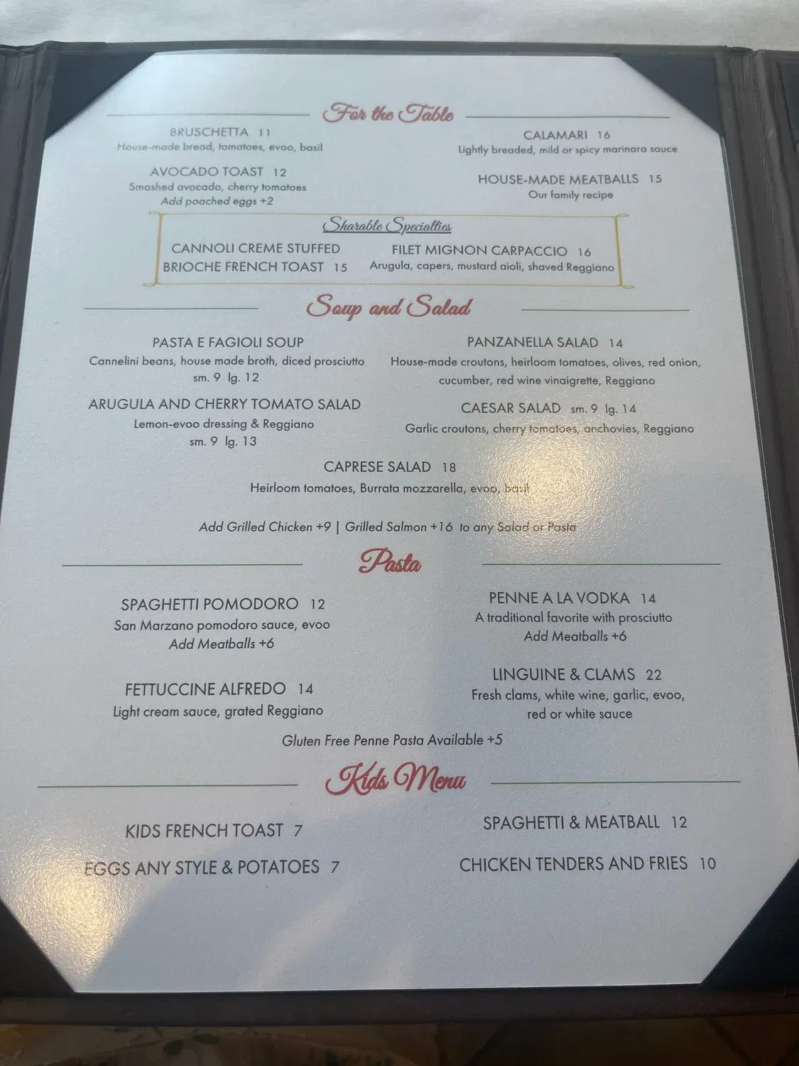 Menu 6