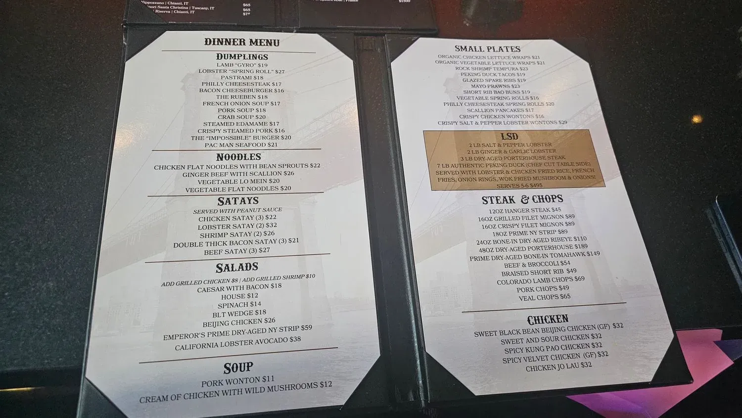 Menu 4