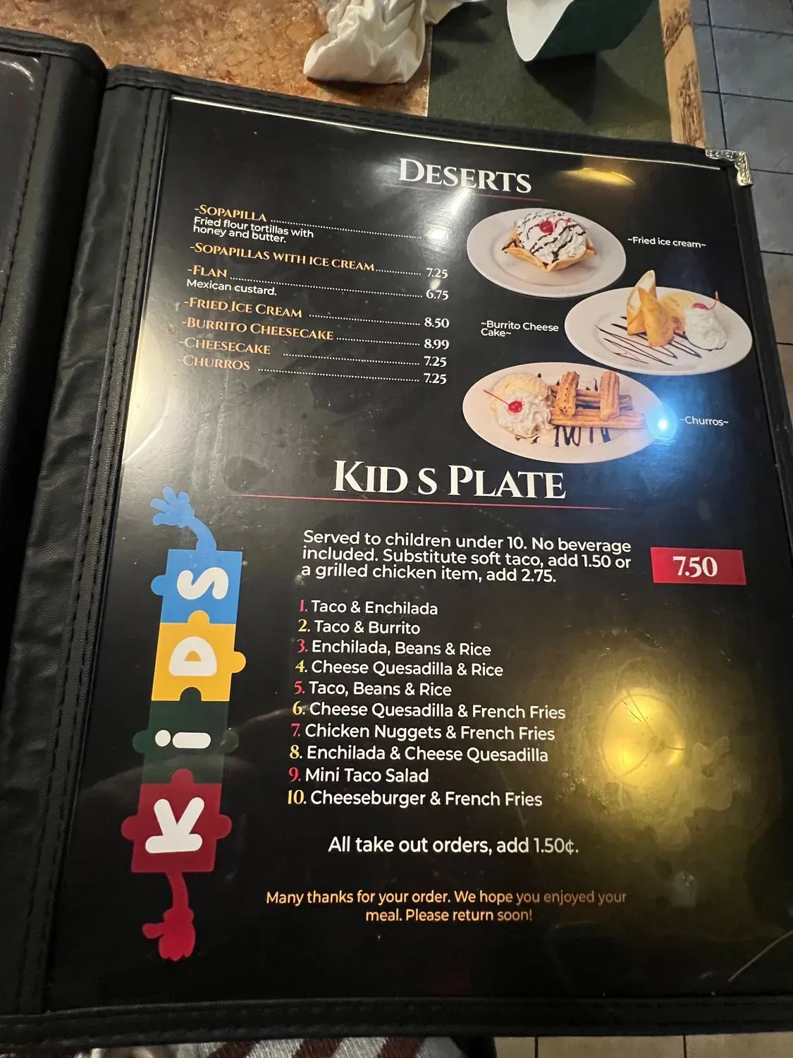 Menu 4