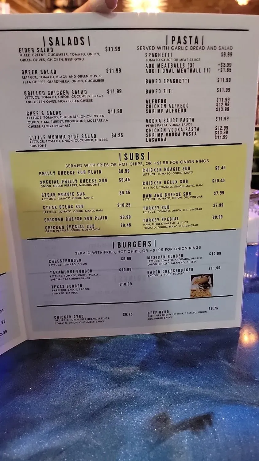 Menu 4