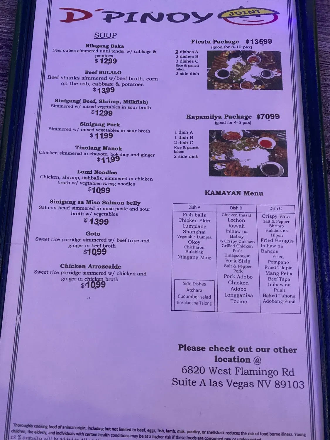 Menu 3