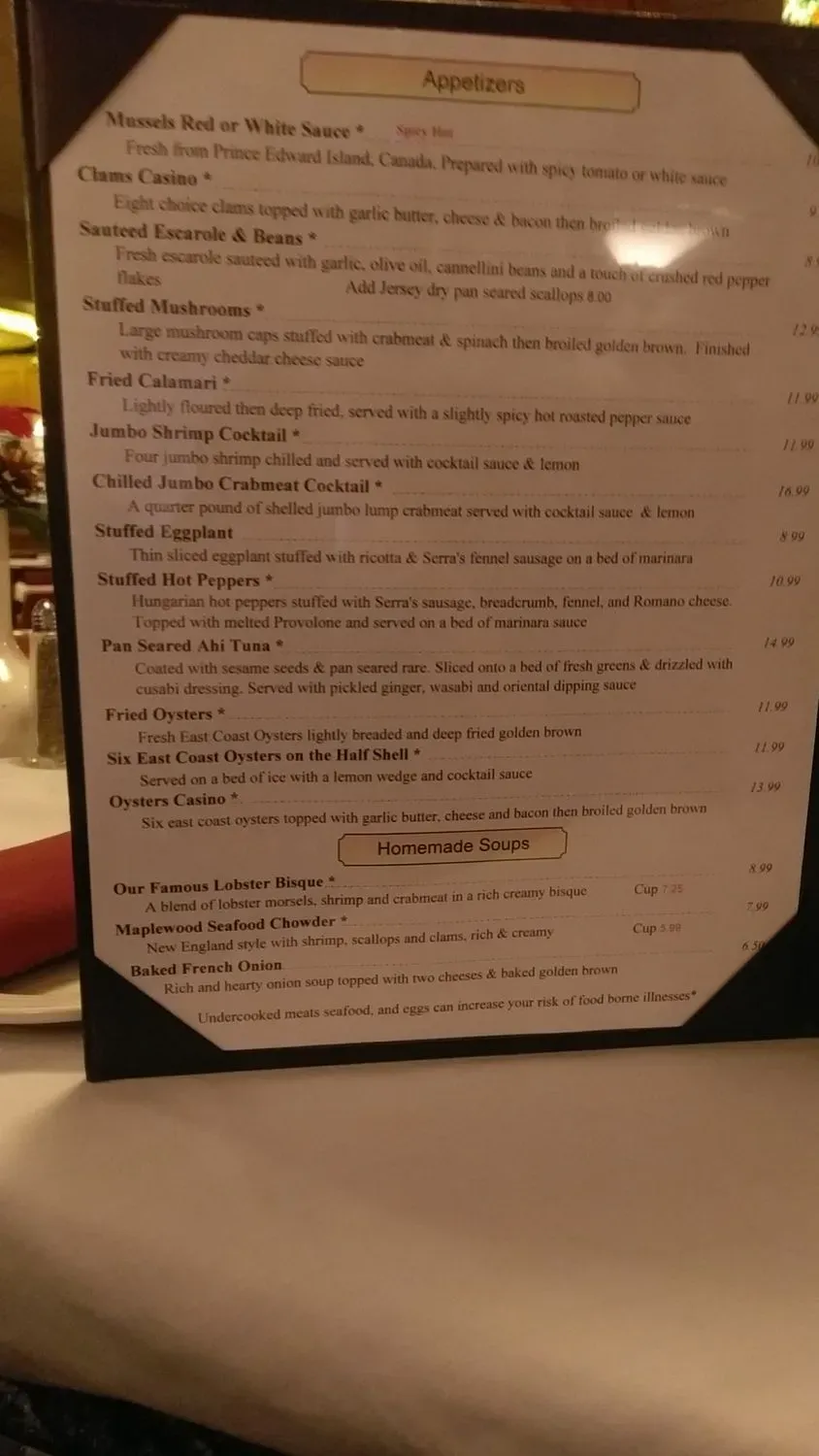 Menu 6